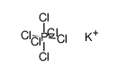 potassium hexachlorophosphate Structure