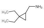 1-(2,2-二乙基环丙基)甲胺结构式