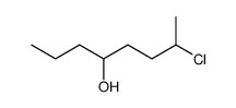 7-chlorooctan-4-ol结构式