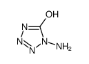 5H-Tetrazol-5-one,1-amino-1,2-dihydro-(9CI) structure