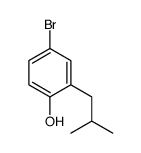 4-BROMO-2-ISOBUTYLPHENOL structure