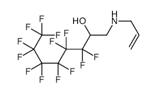 3,3,4,4,5,5,6,6,7,7,8,8,8-tridecafluoro-1-(prop-2-enylamino)octan-2-ol Structure