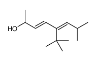 5-tert-butyl-7-methylocta-3,5-dien-2-ol Structure