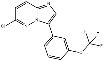 6-Chloro-3-(3-(trifluoromethoxy)phenyl)imidazo[1,2-b]pyridazine picture