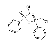 Chlormethyl-phenyl-phosphinsaeure-anhydrid结构式