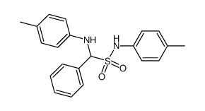 phenyl-p-toluidino-methanesulfonic acid p-toluidide结构式