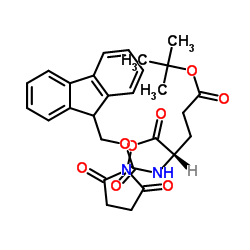 Fmoc-L-Glu(tBu)-OSu structure