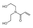 N,N-bis(2-hydroxyethyl)prop-2-enamide Structure