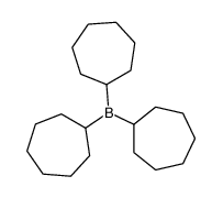 tri(cycloheptyl)borane Structure