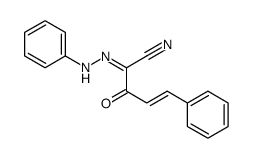 N-anilino-2-oxo-4-phenylbut-3-enimidoyl cyanide结构式