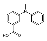 3-(N-methylanilino)benzoic acid Structure