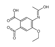 5-acetamido-4-ethoxy-2-nitrobenzoic acid Structure