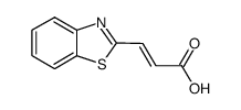 (2E)-3-(1,3-苯并噻唑-2-基)丙烯酸图片