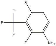 2,4-Difluoro-3-(trifluoromethyl)aniline structure