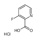 3-Fluoropyridine-2-carboxylic Acid Hydrochloride structure