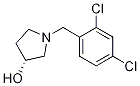 (R)-1-(2,4-Dichloro-benzyl)-pyrrolidin-3-ol structure