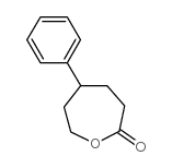 GAMMA-PHENYL-EPSILON-CAPROLACTONE Structure