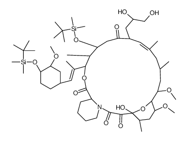 24,32-Bis-O-(tert-butyldimethylsilyl)-37,38-dehydro-37,38-dihydroxy TacroliMus picture