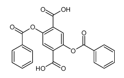 2,5-dibenzoyloxyterephthalic acid Structure