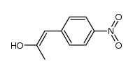 1-(4-nitrophenyl)prop-1-en-2-ol Structure