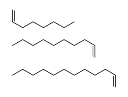 dec-1-ene,dodec-1-ene,oct-1-ene Structure