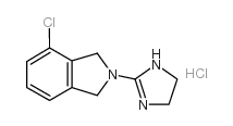 4-氯-2-咪唑异吲哚盐酸盐结构式