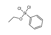 Dichloro(ethoxy)phenylsilane结构式