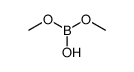 (HO)B(OMe)2结构式