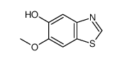 5-Benzothiazolol,6-methoxy-(9CI)结构式