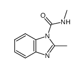 1H-Benzimidazole-1-carboxamide,N,2-dimethyl-(9CI) Structure