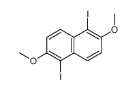 1,5-diiodo-2,6-dimethoxynaphthalene结构式