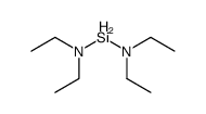 双(二乙氨基)硅烷结构式