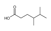 4,5-dimethyl-hexanoic acid Structure