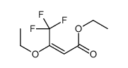 ethyl 3-ethoxy-4,4,4-trifluorobut-2-enoate Structure