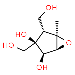 6-Oxabicyclo[3.1.0]hexane-2,3-dimethanol,3,4-dihydroxy-1-methyl-,(1R,2S,3R,4R,5S)-(9CI)结构式