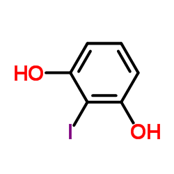 2-Iodo-1,3-benzenediol Structure