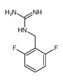 2-[(2,6-difluorophenyl)methyl]guanidine Structure