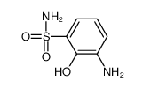 3-amino-2-hydroxybenzenesulfonamide Structure