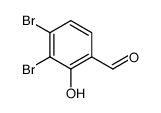 3,4-Dibromo-2-hydroxybenzaldehyde Structure