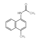 N-(4-methylnaphthalen-1-yl)acetamide Structure