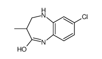 7-chloro-3-methyl-1,3,4,5-tetrahydro-1,5-benzodiazepin-2-one结构式