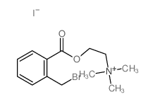 Ethanaminium, 2-((2-(bromomethyl)benzoyl)oxy)-N,N,N-trimethyl-, iodide (9CI)结构式