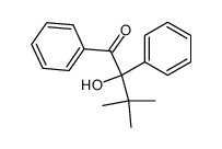 2-hydroxy-3,3-dimethyl-1,2-diphenyl-butan-1-one Structure