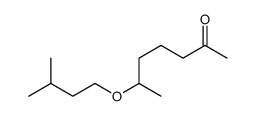 6-(3-methylbutoxy)heptan-2-one Structure