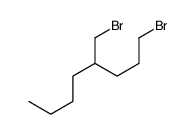 1-bromo-4-(bromomethyl)octane结构式