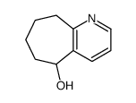 6,7,8,9-tetrahydro-5H-cyclohepta[b]pyridin-5-ol Structure