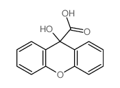 9-hydroxyxanthene-9-carboxylic acid picture