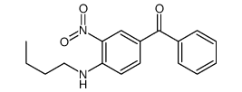 [4-(butylamino)-3-nitrophenyl]-phenylmethanone结构式