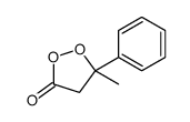 5-methyl-5-phenyldioxolan-3-one Structure