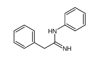 N',2-diphenylethanimidamide Structure